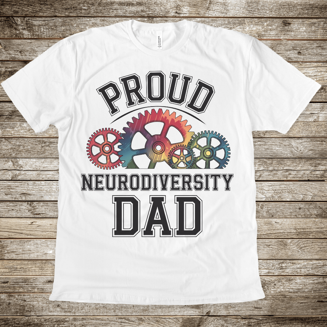 Proud Neurodiversity Dad Tee