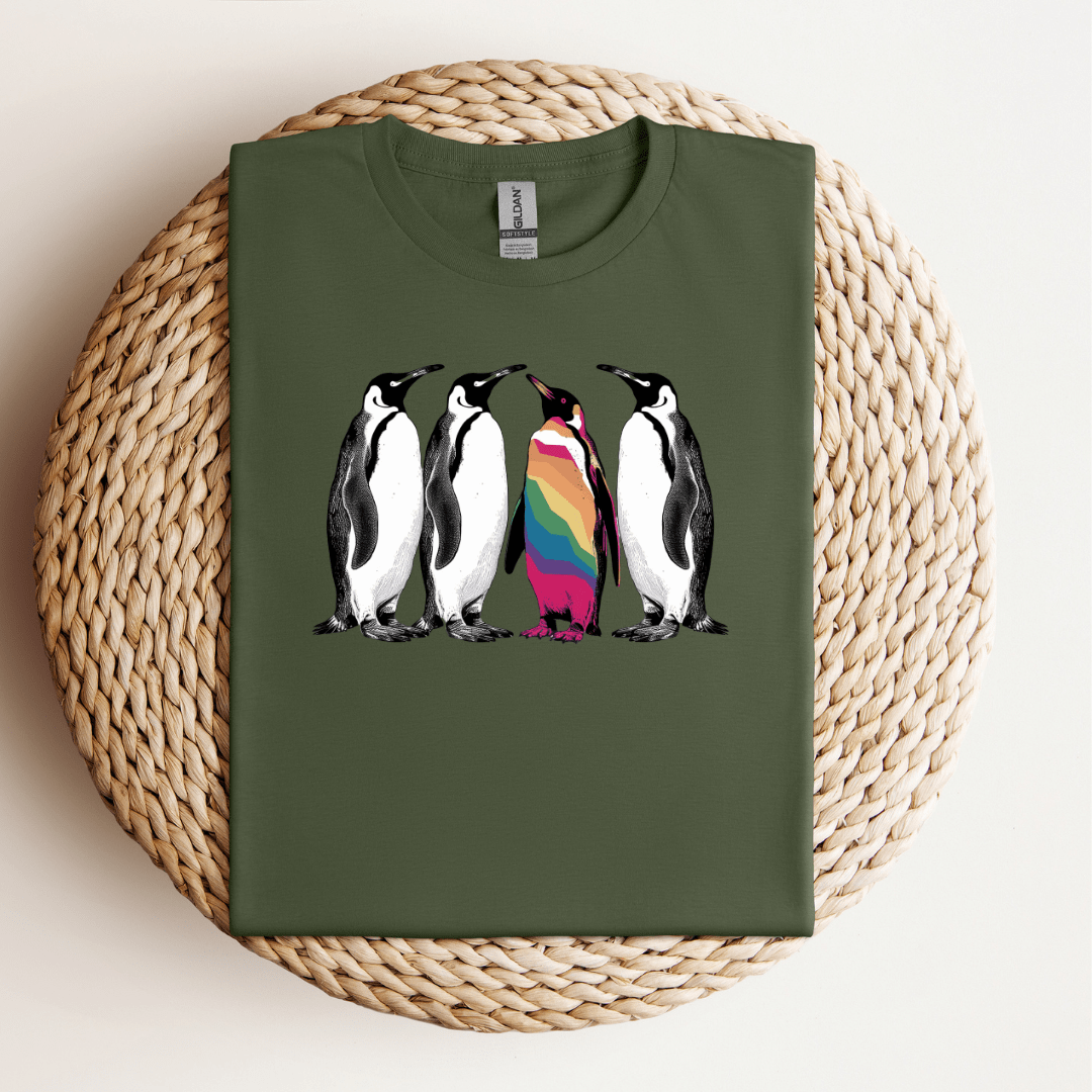 Penguin with a Purpose tee