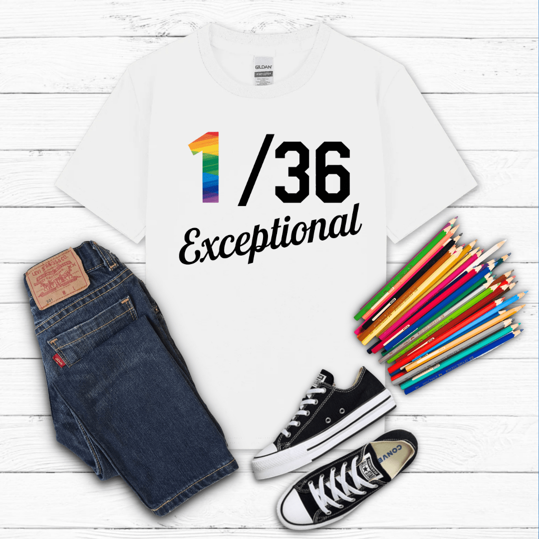 1 in 36: Uniquely Me Kid Tee