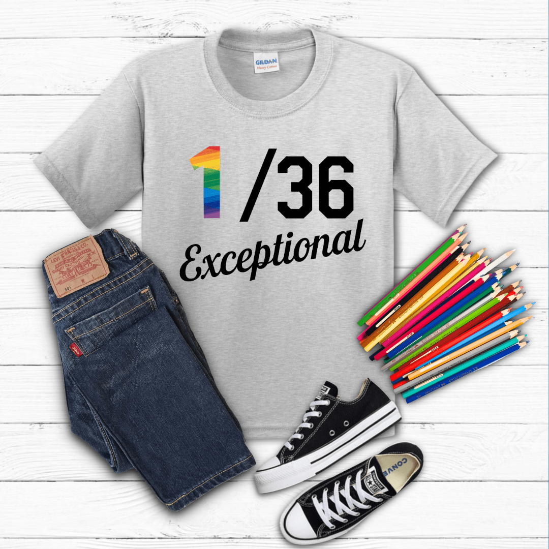 1 in 36: Uniquely Me Kid Tee