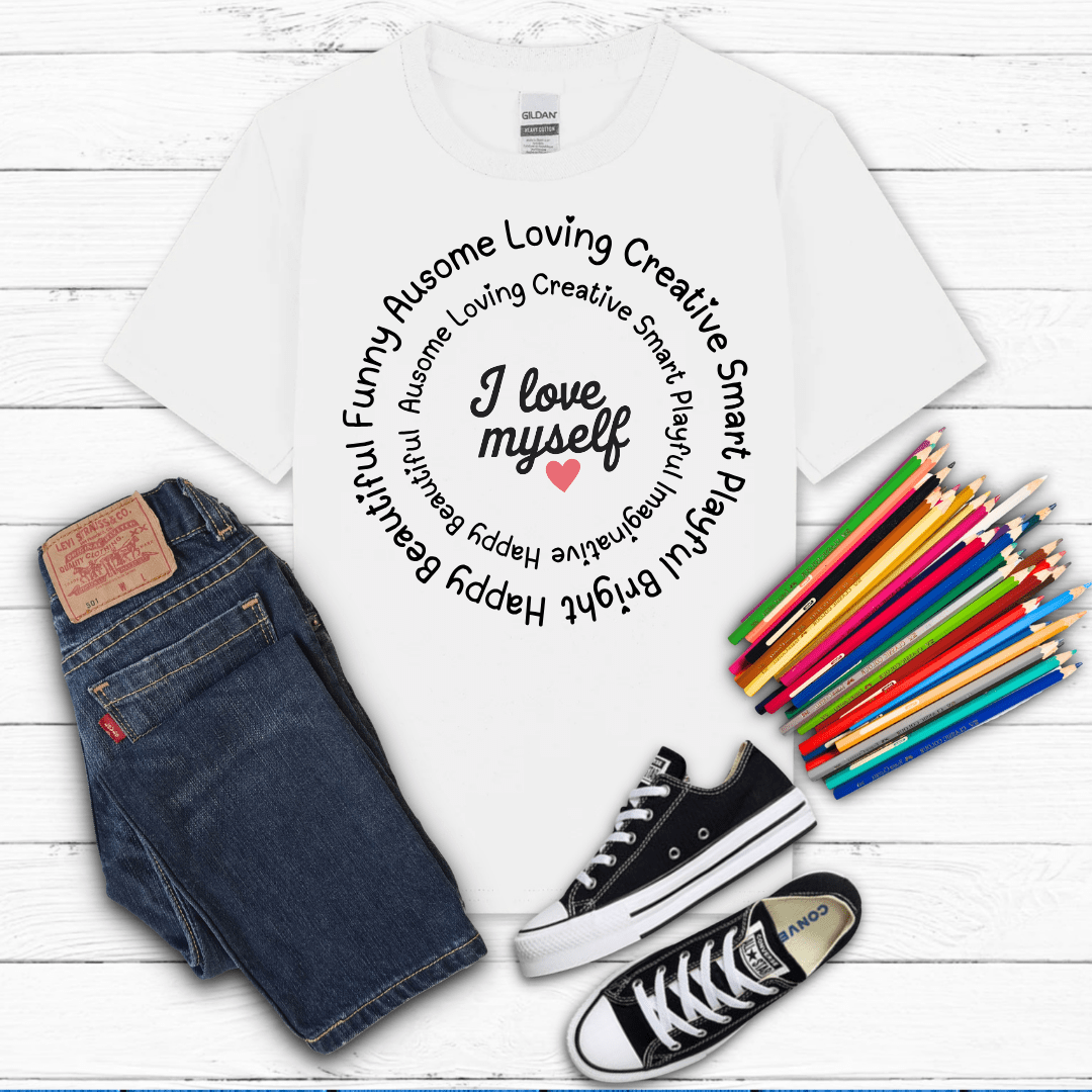 I Love Myself Kid Tee