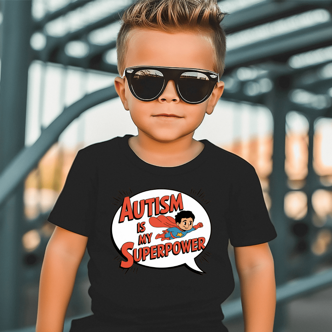 Autism is my SUPERPOWER Kid Tee