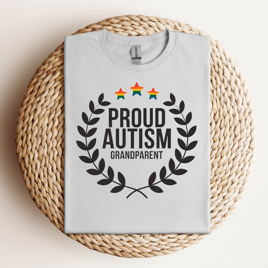 Proudly Connected: Autism Grandparent Tee