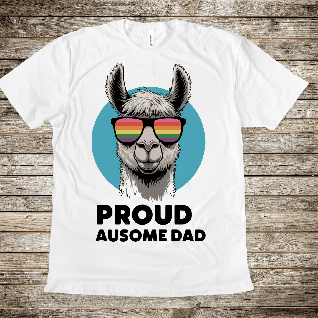 Proud Ausome Dad Tee