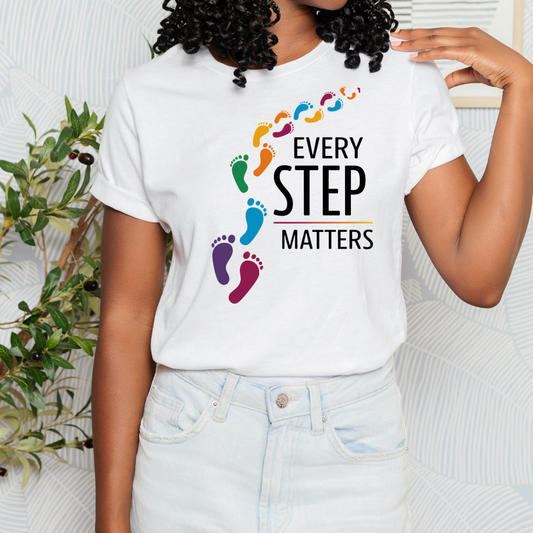 Every Step Matters Tee