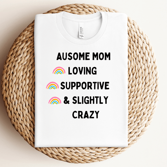 Ausome Mom Definition Tee