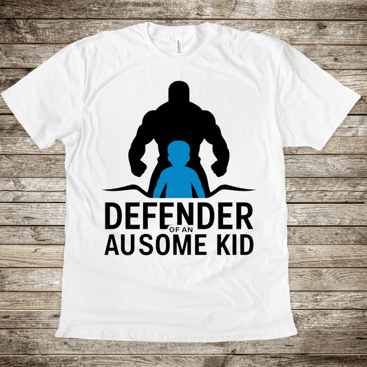 Defender of an Ausome Kid Tee