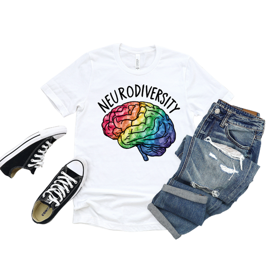 Neurodiversity Brain Tee