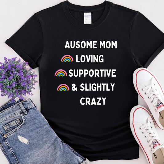 Ausome Mom Definition Tee