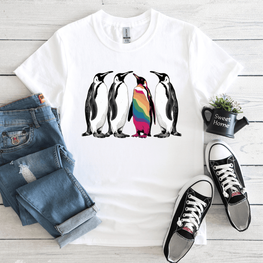 Penguin with a Purpose tee