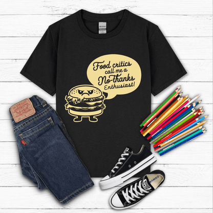 Food Critic Kid Tee