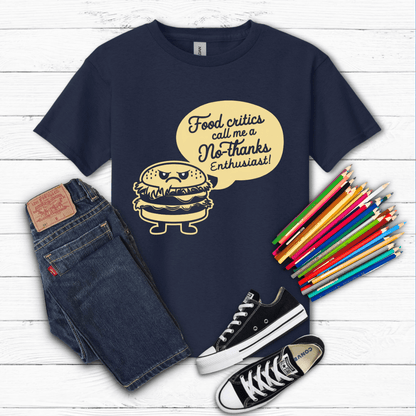 Food Critic Kid Tee