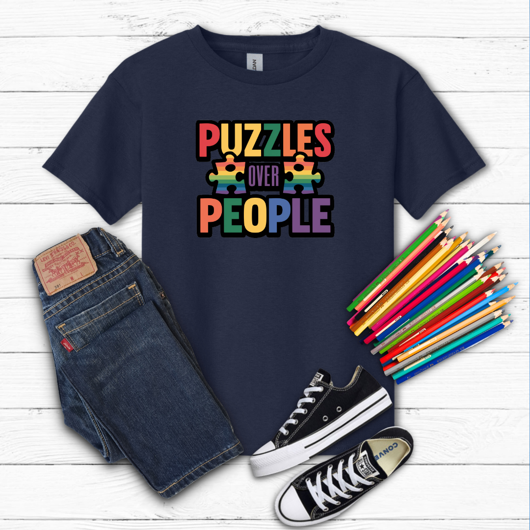 Puzzles over People Tee