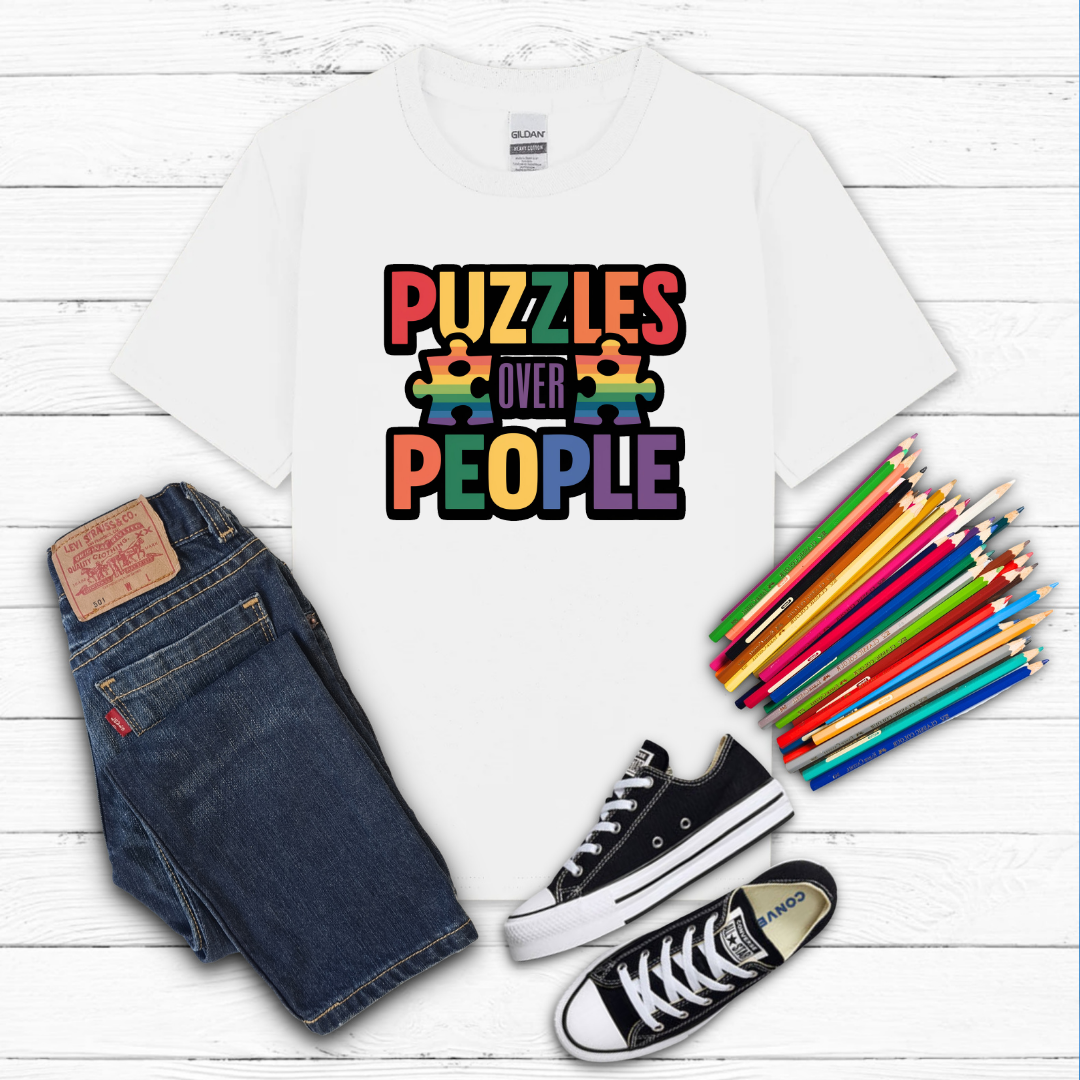 Puzzles over People Tee