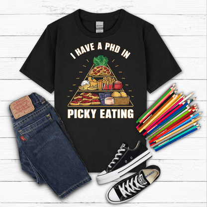 I Have a Ph.D in Picky Eating Kid Tee