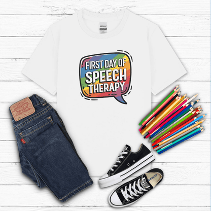 First Day of Speech Kid Tee