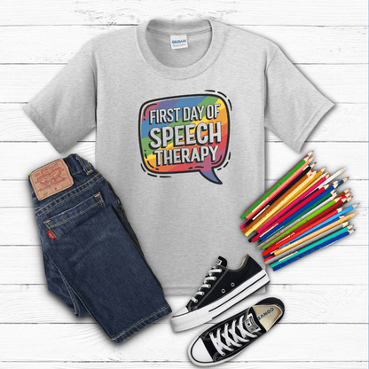 First Day of Speech Kid Tee