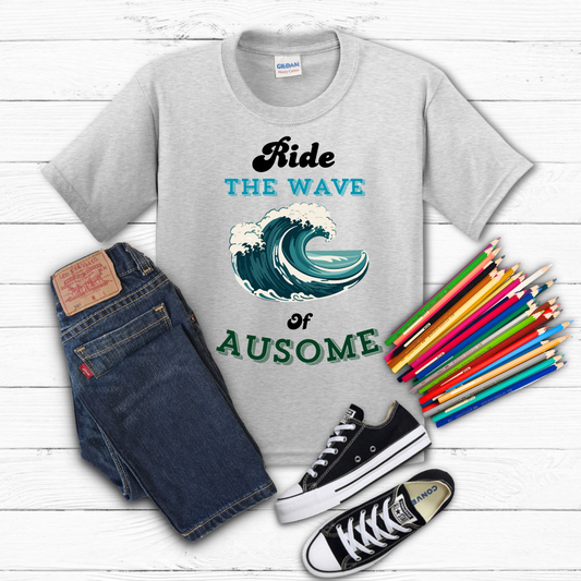 Ride the Wave of Ausome Tee