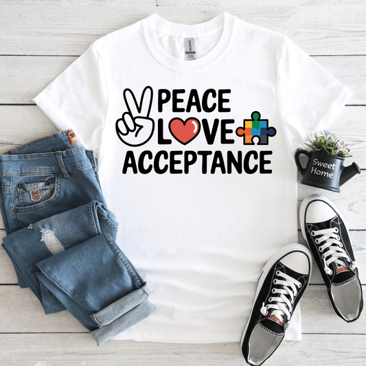 Love, Peace & Acceptance Tee