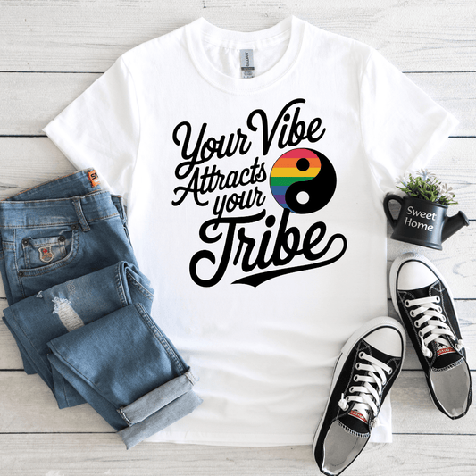 Your Vibe Attracts Your Tribe Tee