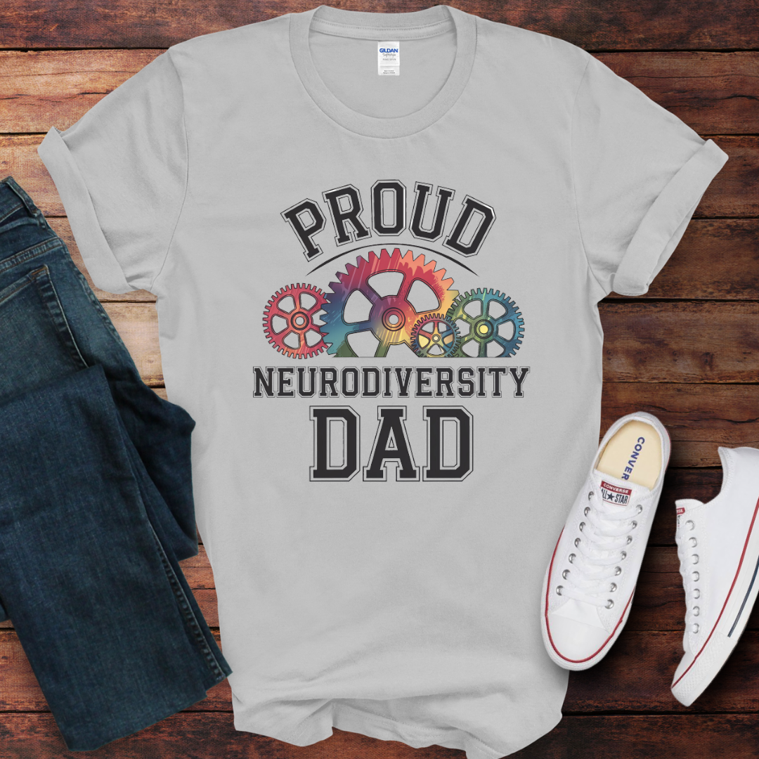 Proud Neurodiversity Dad Tee