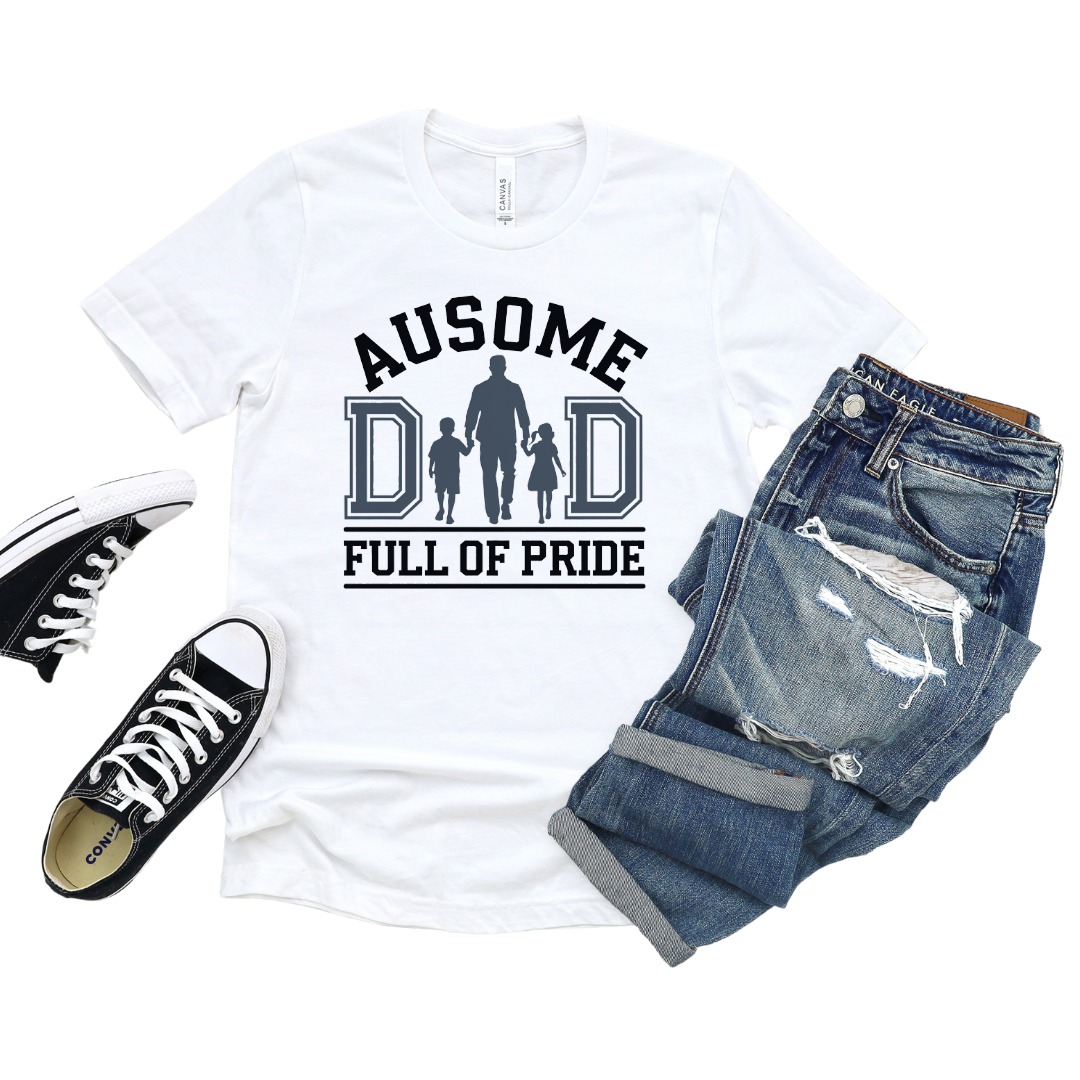 Ausome Dad: Full of Pride Tee