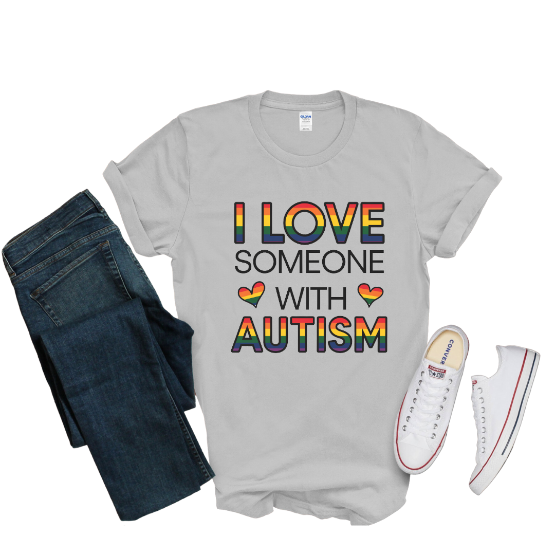 I Love Someone with Autism Tee