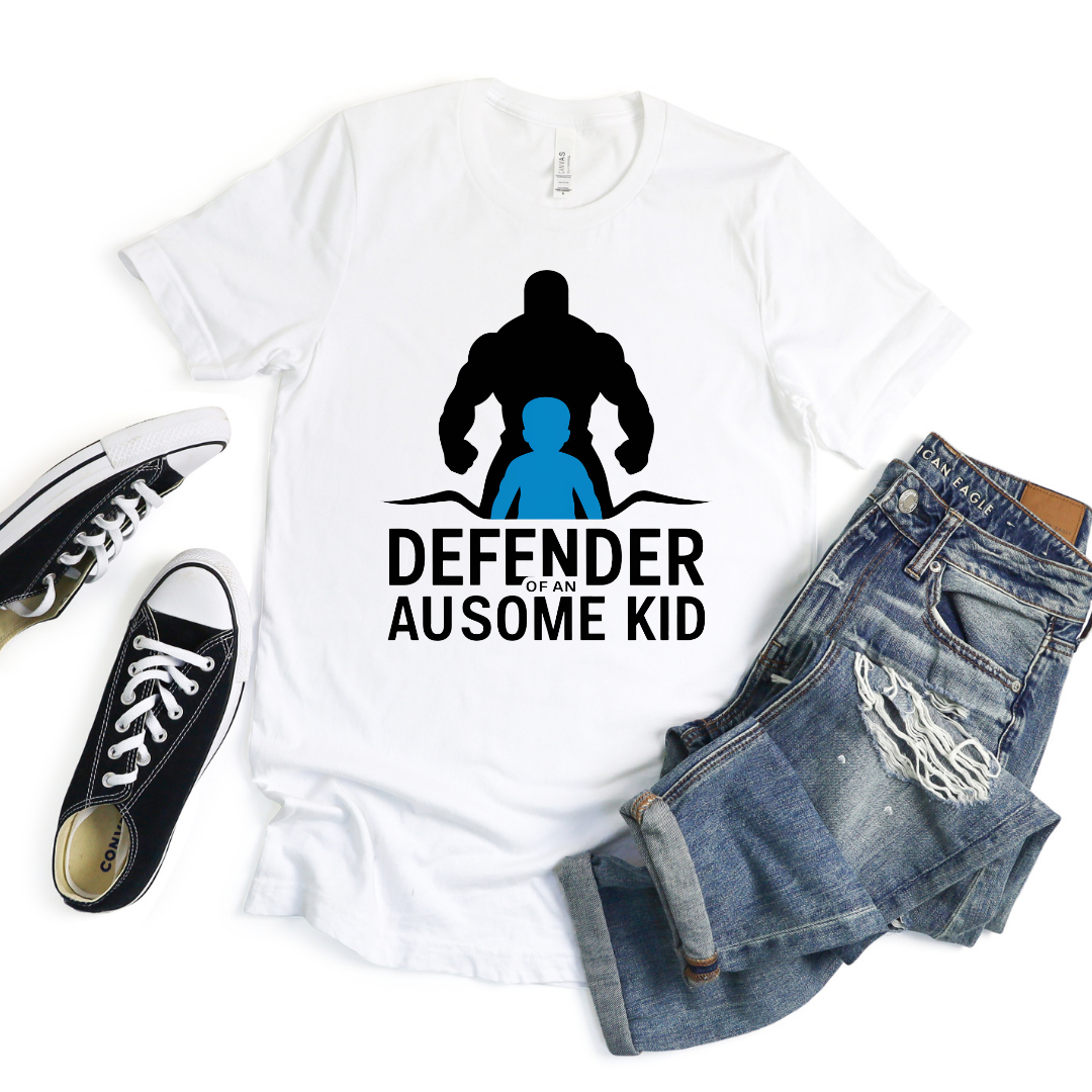 Defender of an Ausome Kid Tee